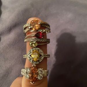 4 Rings Fine Jewelry from Jewelscent NEW size 8